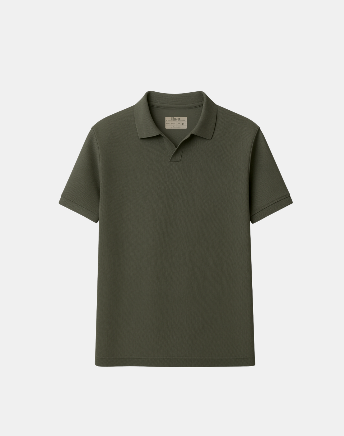 Essential Piqué Polo - Green