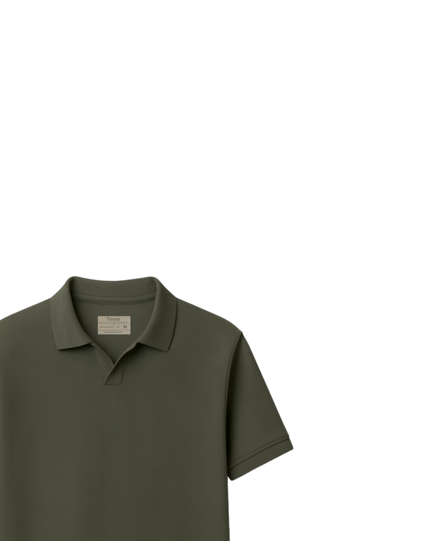 Essential Piqué Polo - Green