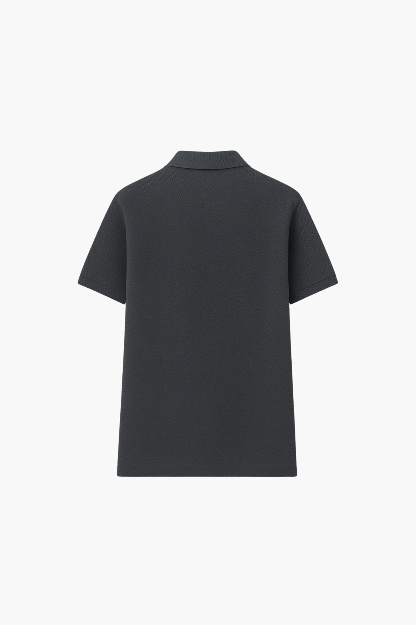 Essential Piqué Polo - Charcoal