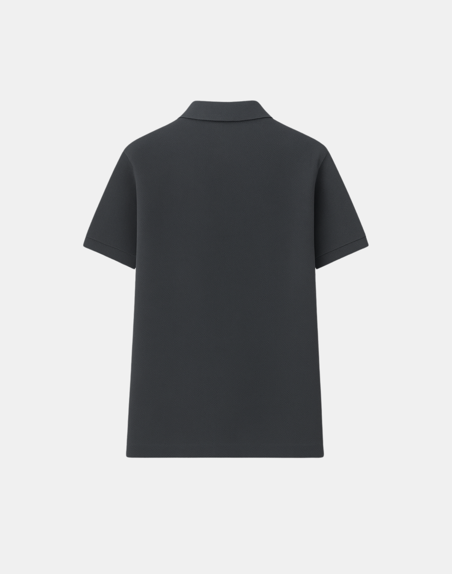Essential Piqué Polo - Charcoal