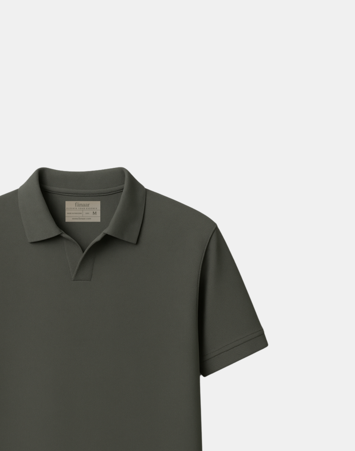 Essential Piqué Polo - Green