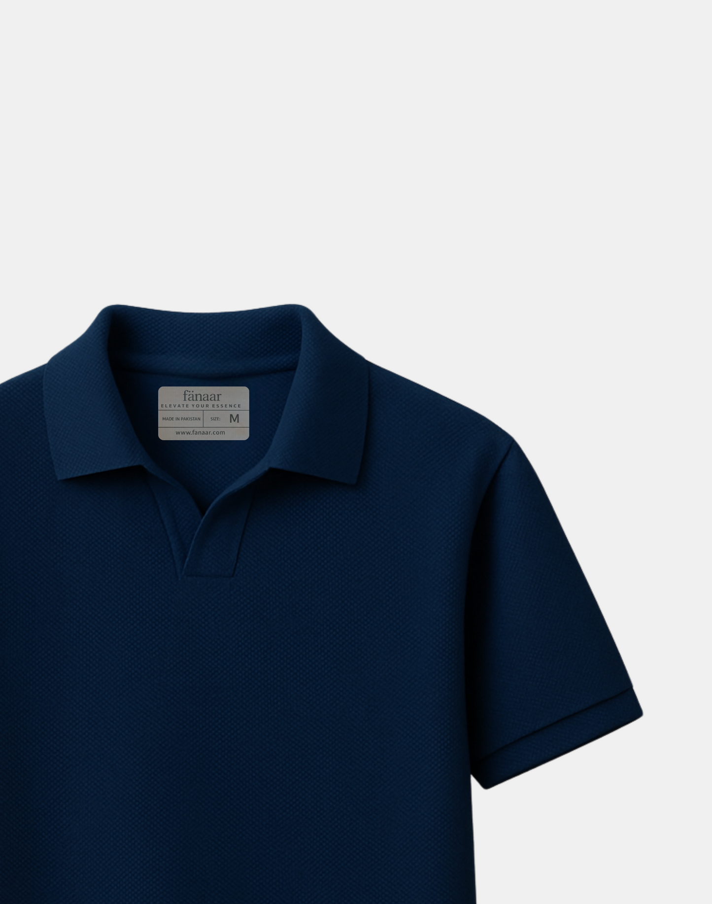 Essential Piqué Polo - Blue