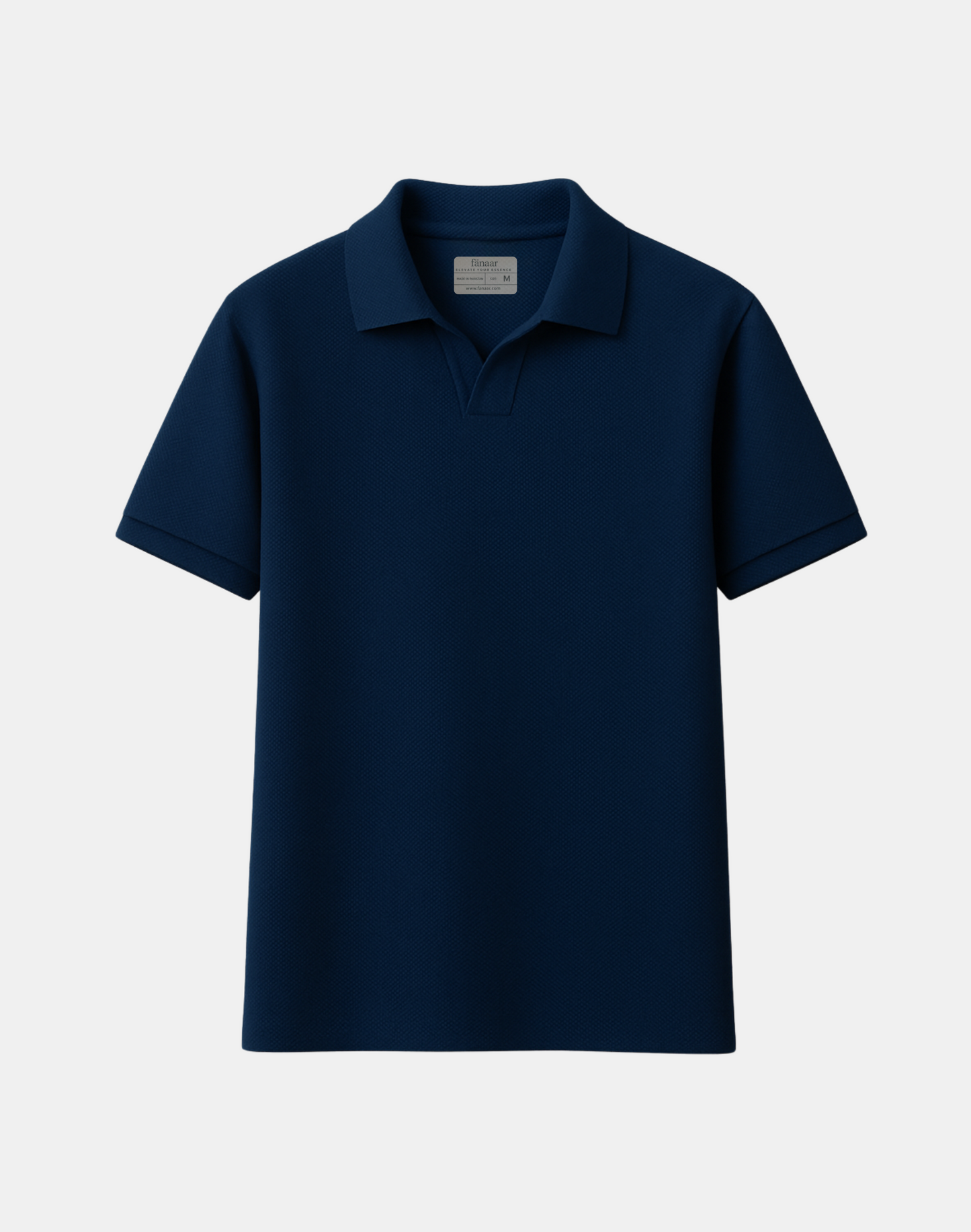 Essential Piqué Polo - Blue