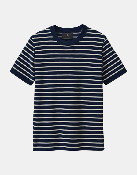 Yarn Dyed Stripe Tee