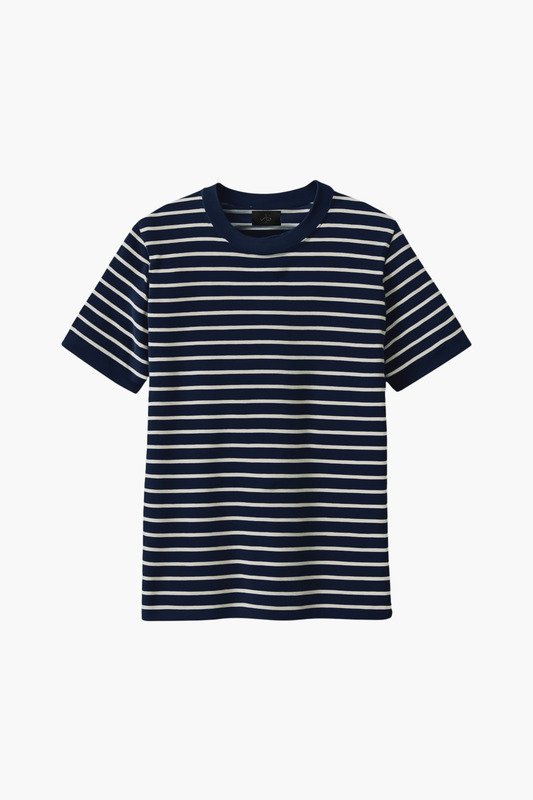 Yarn Dyed Stripe Tee