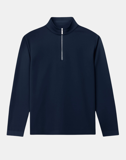 Interlock Shirt with Zip Closure