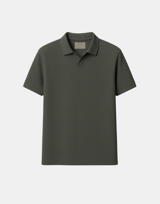 Essential Piqué Polo - Green